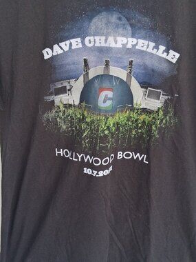 Dave Chappelle Live at The Hollywood Bowl T Shirt Sz Large Adult 10-7-2021
